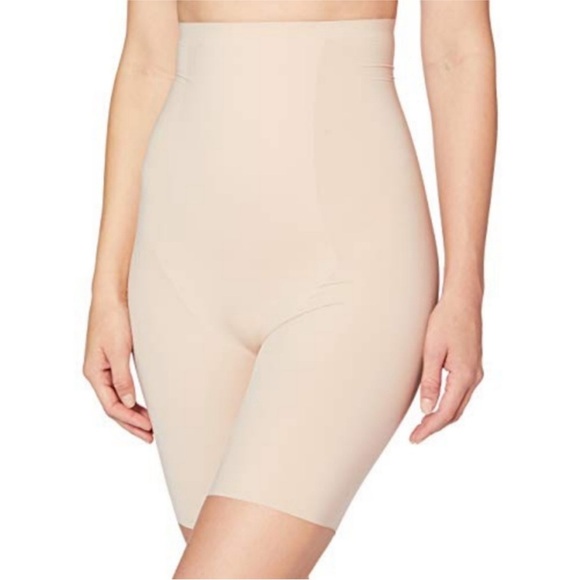 SPANX Assets High Waist Mid-Thigh Super Control
Shaper Shorts Nude Womens XL - Picture 1 of 7